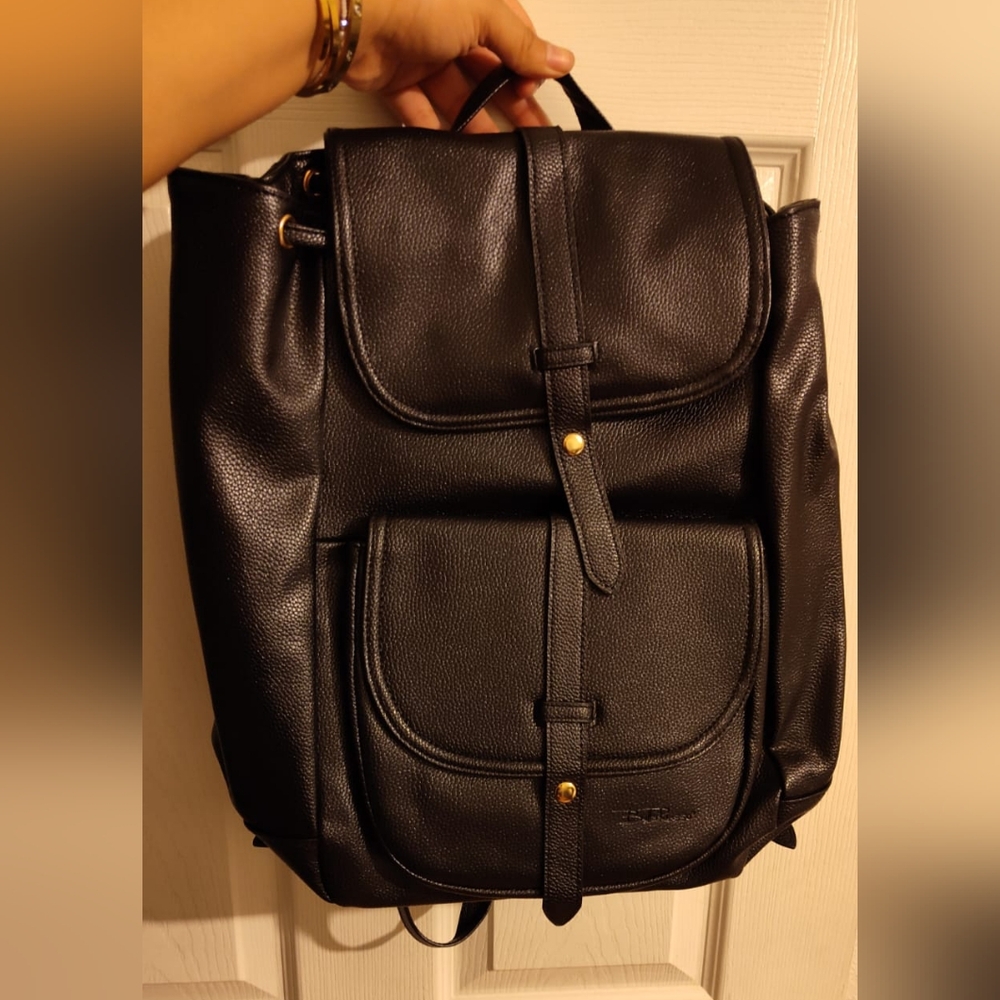 Bella Russo faux leather backpack